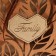 Wedding set "stylish", oak, 3pcs, MDF