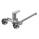 Cersanit Moduo bath mixer, with a long pour, single -leaf, chrome