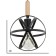 Lamp Bayerlux 88304/1 E27 40W Black 17.5x17.5x20.5-120 cm