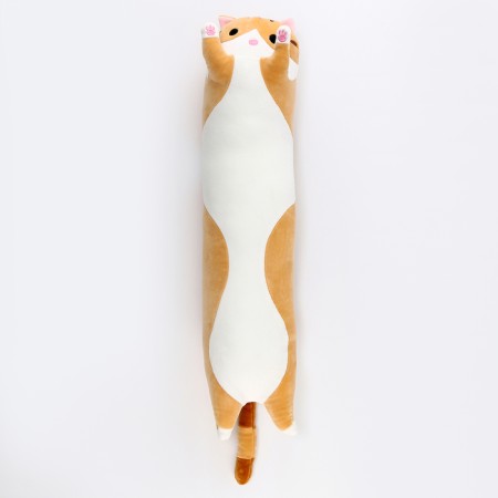 Soft toy "cat", 70 cm, redhead color-1
