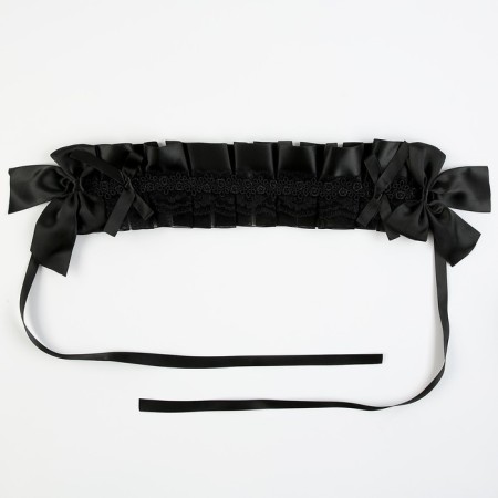 Carnival bandage "Lolita", black color-2