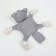Textile toy with a raccoon rifle with a squeak, rustling, 26 x 28 cm