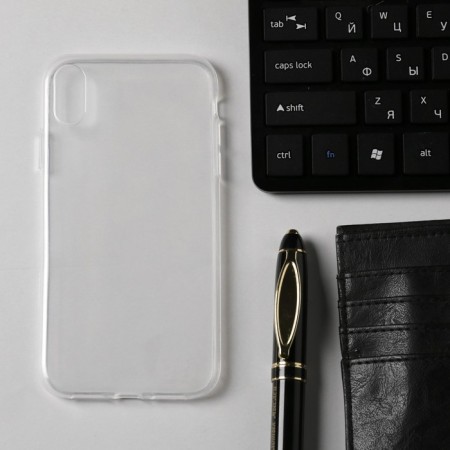 Innovation cover for iPhone XR, silicone, transparent