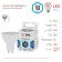 LED LED era Standard "Sofit", 10 W, GU10, 800 lm, 4000k, glow of white
