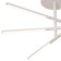 Ceiling light mantra torch, LED, 2850LM, 3000K, 727x180x322 mm, matte white color