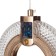 Lamp Bayerlux "Olyms" 1xLED 18W gold 18x2x20-210 cm