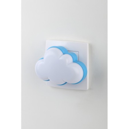 Non-light nightlight NN-605-LS-W into a socket with a light sensor, white color-1
