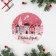 Schildik for a gift "Winter City", 5.8 x 5.8 cm, New Year