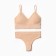 Female set (top, thongs), beige color, One size (42-46)