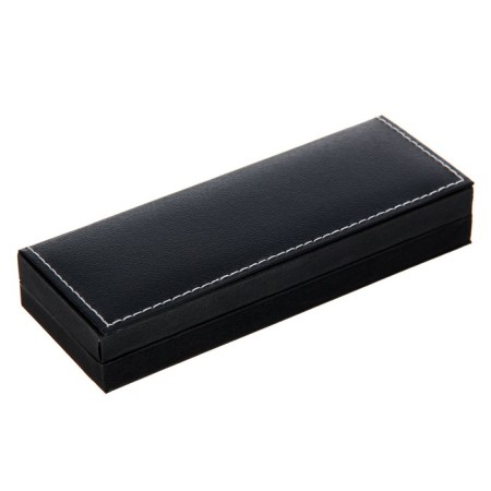 Gift handle, ballpoint, in the leatherette case, rotary, VIP case, golden case-3