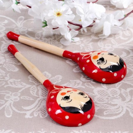 Spoon Poloba "Matryoshka", 19 × 6 cm, mix-2