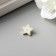 Decor for creativity plastic "Stars" gold set 30 pcs 1.2x1.2 cm