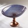 Serving dish for fruits Inspiration, D = 30 cm, on the leg, purple color