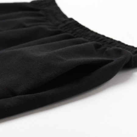 Women's shorts, black color, size 48-2