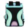 School standard, 33 x 25 x 13 cm, Grizzly, + bag for shoes, black/lilac