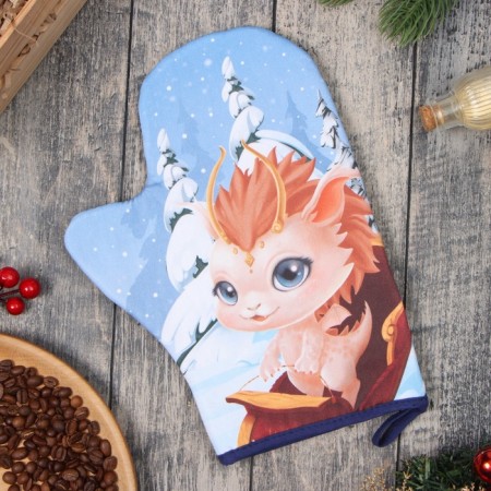 Mittens-Object Ethel "Fun and Joy" 20x28 cm, 100% HL, Vatin 250 g/m2-1