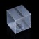 Folding box from PVC 7 x 7 x 7 cm