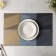 Serving napkin on the table "Powder", 45.5 × 30 cm, color-blue color