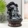 The desktop fountain from the network, Siva with a cobra sits under the trees 20.5x20.5x30 cm