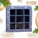 Box for sweets with a shell of 9 pcs "Christmas tree, Gori!", 13.7 x 13.7 x 3.5 cm