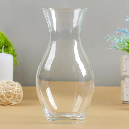 Vase "Spring" 18/1 d = 7cm, h = 18x9cm, 0.65l transparent