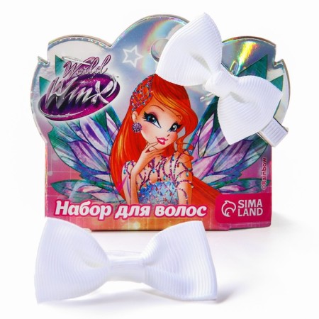 Hair accessories, elastic band and hairpin, Winx mix-5