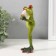 Souvenir Polystone Lac "frog with an ice cream of ice cream" 7x6.2x16.2 cm