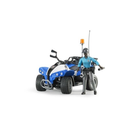 Police ATV with a figure, color mix-1