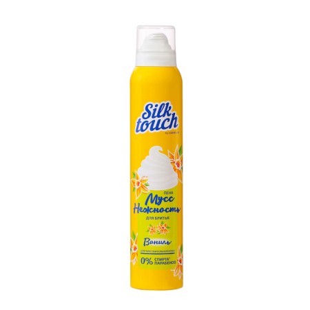 MUSS-shaving Carelax Silk Touch, Women's, Vanilla, 200 ml