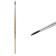Squirrel Brush Round No. 2, handle tree