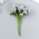 Flowers for decorating "inflorescence" silver 1 bouquet = 12 colors 8.5 cm