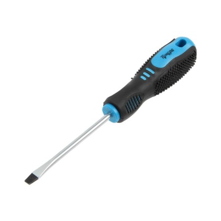 Scheller slotted tundra, CRV, chrome, magnet, two -component handle, SL6 x 100 mm