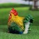Figure Kashpo "Rooster" 25x16x18cm