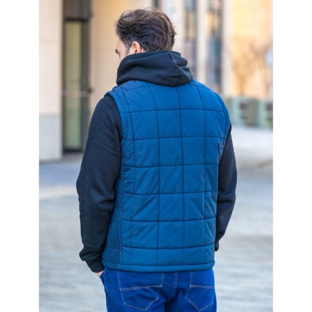 Male ise vest, size 46, dark blue color-5
