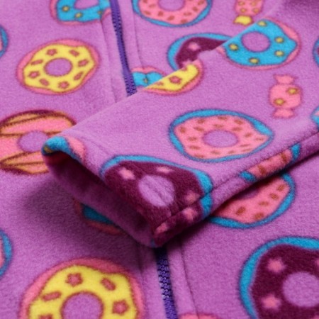 Jumper children's, lilac color/donuts, height 146 cm-7