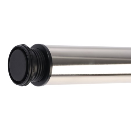 Furniture support, bar, tundra, 60x820 mm, color Satin nickel-3