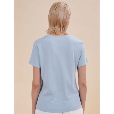 Female T -shirt, size l, blue color-2