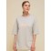 Female T-shirt, size 46, light gray color