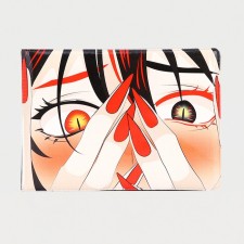 Cover for a student ticket, black/red color