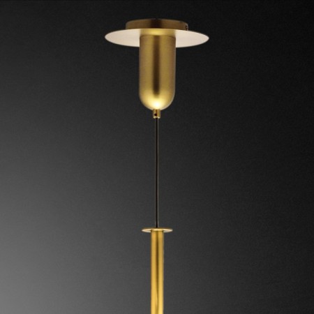 Suspension lamp Mantra Sonata, E27, 1x20W, 890 mm, bronze color-3