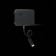Wall lamp ST LUCE. SL1576.401.02. 2x3 watts, LED, 4000K, 470 LM, 20x15 cm, black color