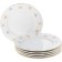 Set for cake 7/6 Natalie, decor “Small flowers, gold laying”, 7 items
