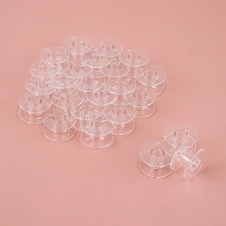 Set of rumps, d = 20 mm, 24 pcs, the color is transparent-1
