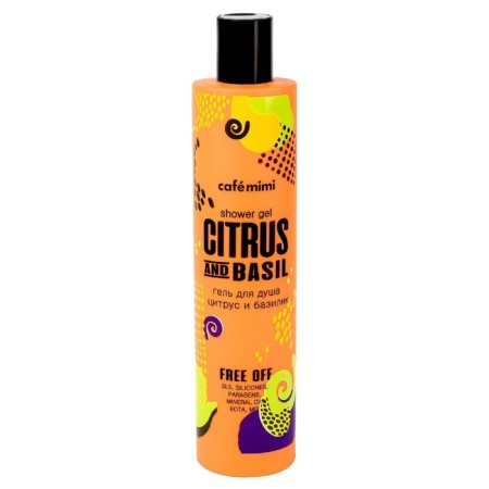 Café Mimi shower Gel Citrus and Basil, 300 ml