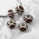 Bead "stripes", white-brown color