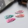 Invisibility for hair "Lira" (set of 10 pcs) stars volume, 3 cm, mix