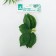 Decor for creativity "Leaves No. 10" set of 4 pcs.