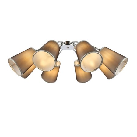 Ceiling EVOLUCE lamp. Sle103002-08. Maleonte. 8x40 watts, E14, 84x84x24 cm, chromium color-11