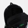 Male backpack on lightning, external pocket, black/green color