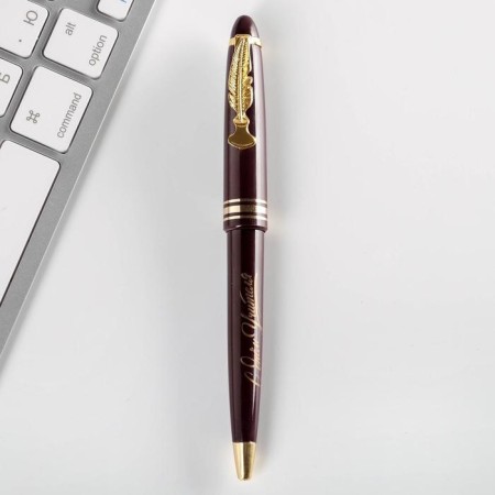 Pen "Happy Teacher", plastic, blue paste, 1.0 mm-2